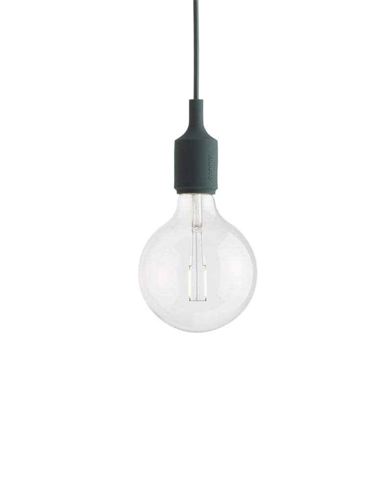 E27 LED - Tume roheline laelamp